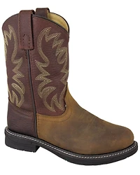 Smoky Mountain Boys' Buffalo Wellington Western Boots - Round Toe