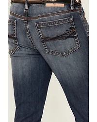 Cody James Core Men's Yuma Wash Wyatt Slim Bootcut Performance Stretch Denim Jeans