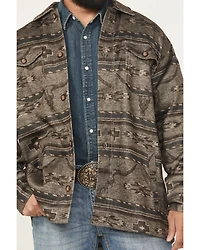 Ariat Men's Caldwell Southwestern Print Long Sleeve Button-Down Shirt Jacket