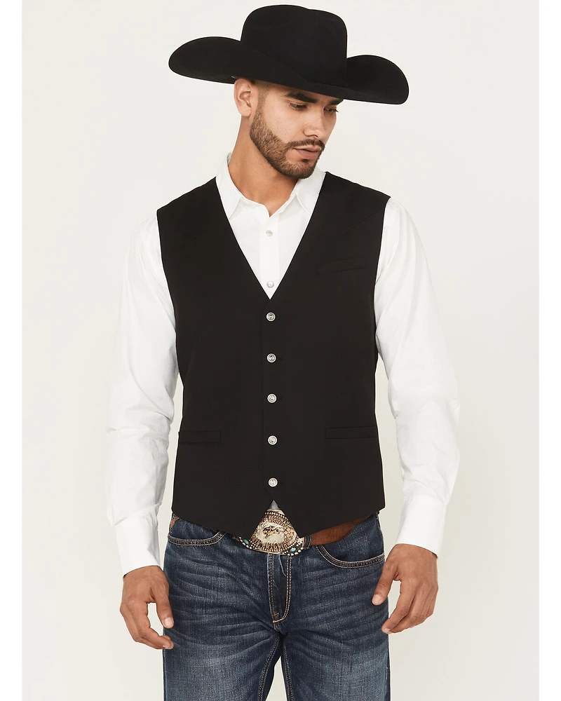 Cody James Men's Saratoga Button-Down Western Vest