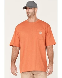 Carhartt Men's Loose Fit Heavyweight Logo Pocket Work T-Shirt