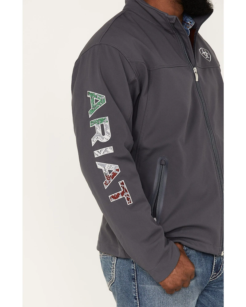 Ariat Men's Team Mexico Thunderbird Zip-Front Softshell Jacket