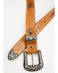 Shyanne Girls' Maple Floral Bling Belt
