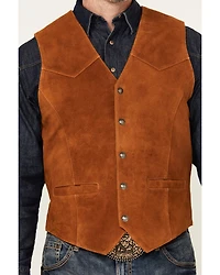Cripple Creek Men's Solid Suede Vest