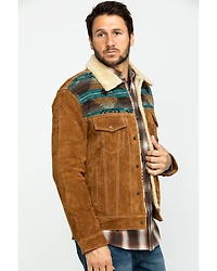 Scully Men's Boar Suede Jean Jacket