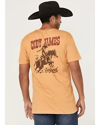 Cody James Men's The West Cowboy Short Sleeve Graphic T-Shirt