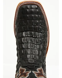 Horse Power Men's Boot Barn Exclusive Nile Crocodile Print Tall Western Boots - Broad Square Toe