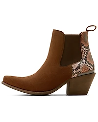 Ariat Women's Bradley Western Booties - Snip Toe