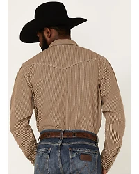 Blue Ranchwear Men's Gingham Western Snap Shirt