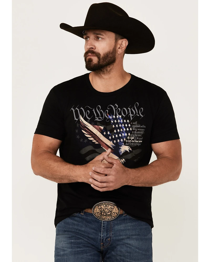 Cody James Men's Eagle Short Sleeve Graphic T-Shirt