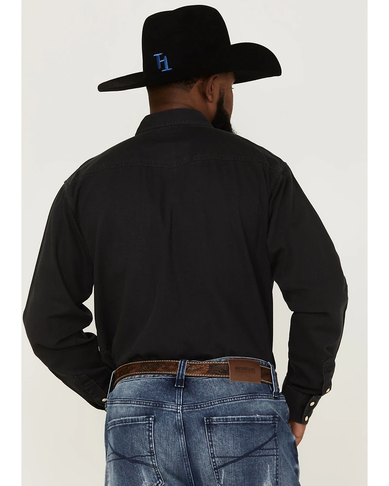 Ariat Men's Jurlington Retro Solid Pearl Snap Western Shirt