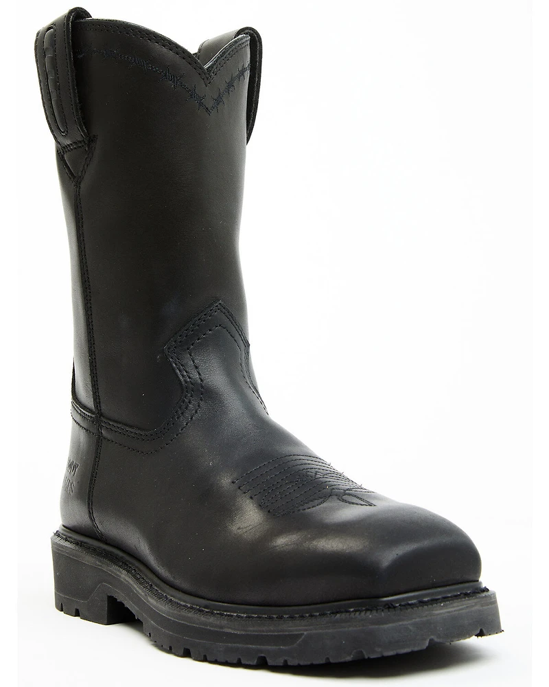 Cody James Men's Uniform Western Work Boots - Composite Toe