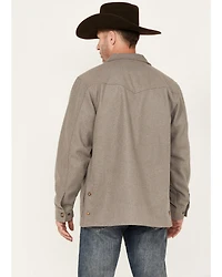 Cinch Men's Wool Solid Snap Jacket