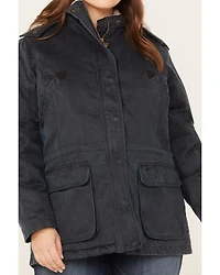 Outback Trading Co. Women's Woodbury Sherpa-Lined Hooded Jacket - Plus
