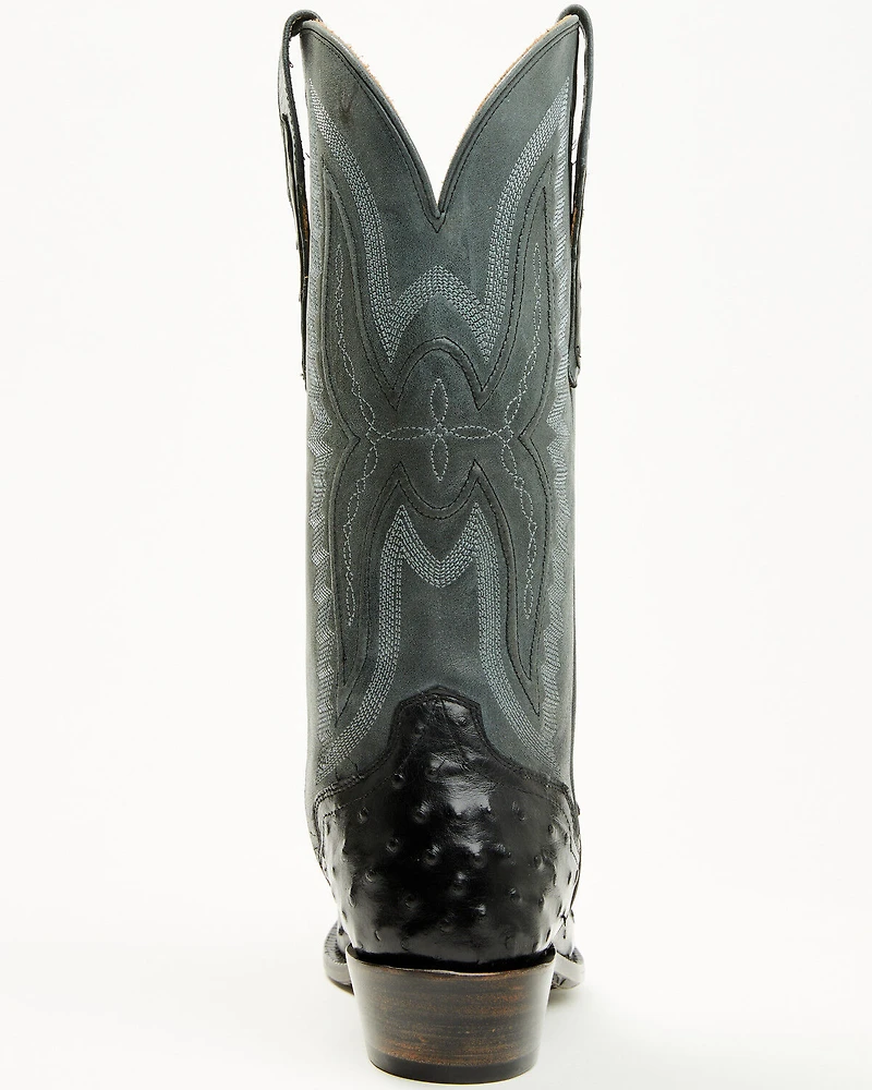 El Dorado Women's Camille Exotic Ostrich Tall Western Boots
