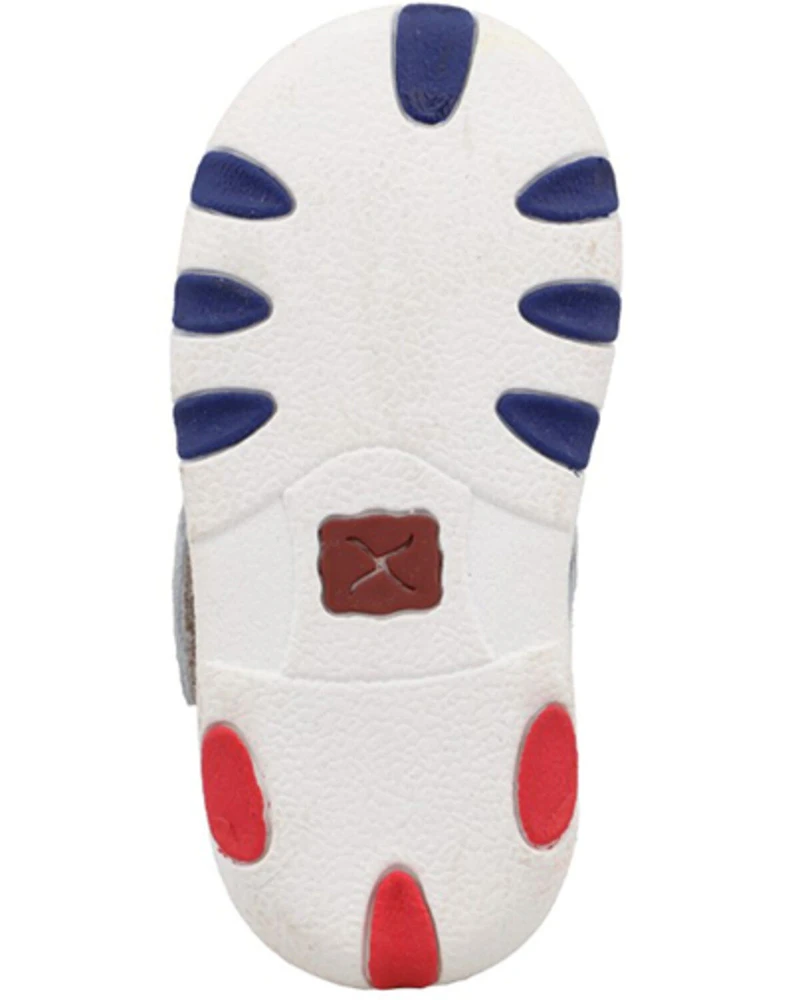 Twisted X Toddler Boys' Patriotic Driving Mocs