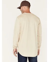 Hawx Men's Long Sleeve Pocket Work Shirt - Big & Tall
