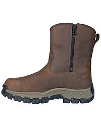 Hoss Men's 8" Waterproof Side-Zip Work Boots - Composite Toe