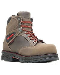 Wolverine Men's Charcoal Hellcat Ultraspring Work Boots - Soft Toe