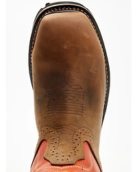 Cody James Men's Mustang Pull-On Waterproof Work Boots - Composite Toe