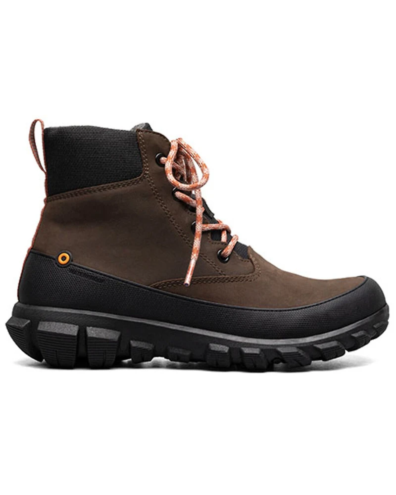Bogs Women's Cedar Mid Lace Waterproof Boots - Round Toe