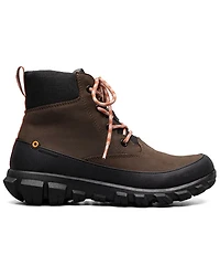 Bogs Women's Cedar Mid Lace Waterproof Boots - Round Toe