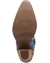 Dingo Women's Tipsy Leopard Print Western Boots - Snip Toe