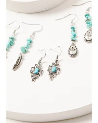 Shyanne Women's Night Dreamer 6-Piece Teardrop Earrings Set