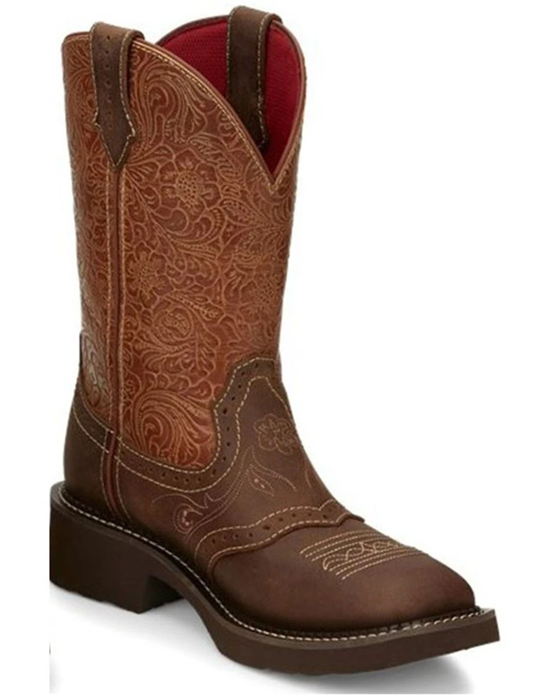 Justin Women's Starlina Western Boots - Broad Square Toe