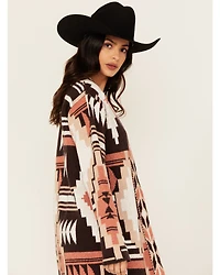 Shyanne Women's Southwestern Print Cardigan