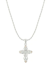 Montana Silversmiths Women's Against The Light Cross Necklace