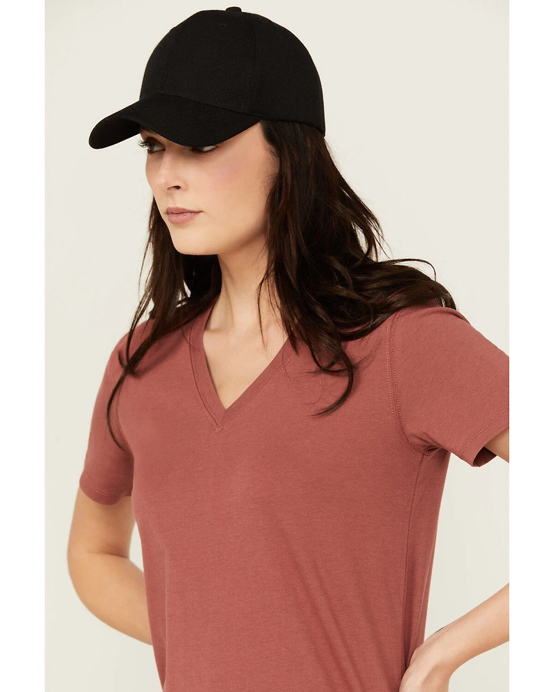 Carhartt Women's Relaxed Fit Lightweight Short Sleeve V Neck T-Shirt