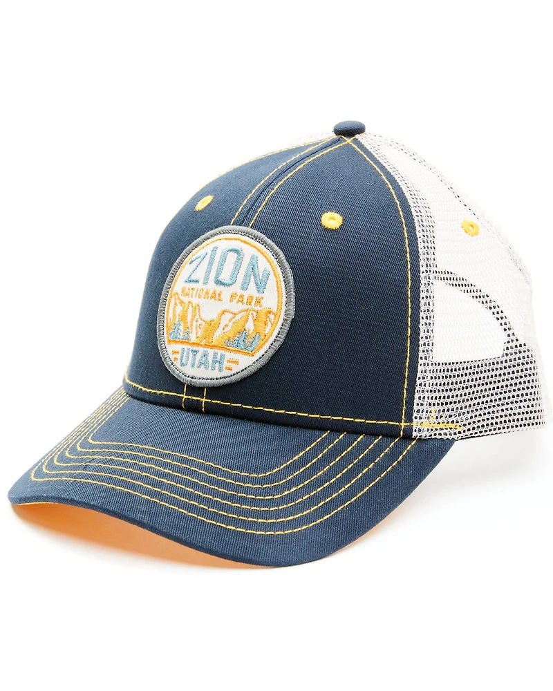H3 Sportgear Men's Zion National Park Patch Ball Cap