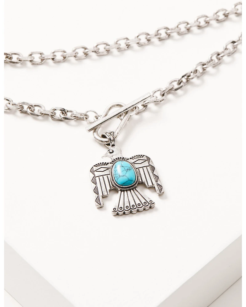 Idyllwind Women's Morgan Thunderbird Layered Necklace