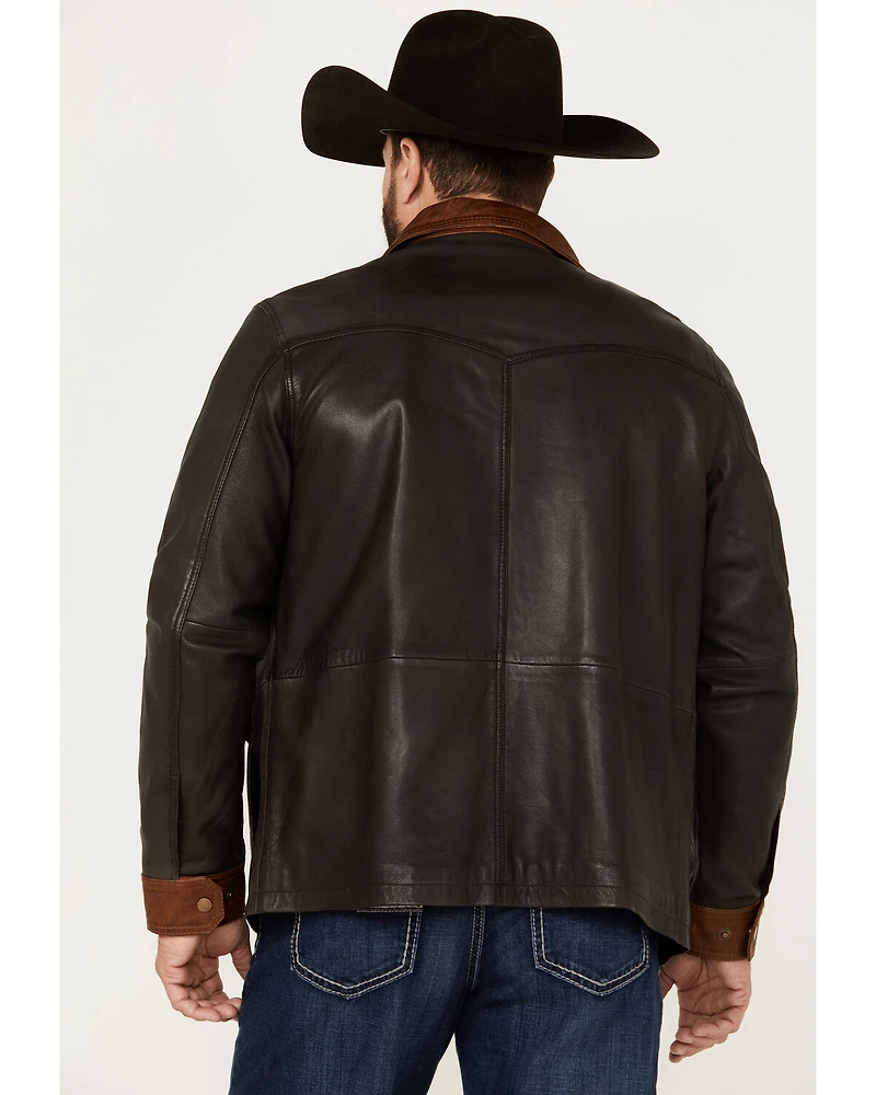 Scully Men's Leather Fringe Jacket