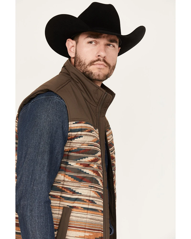 Ariat Men's Chimayo Crius Southwestern Print Vest
