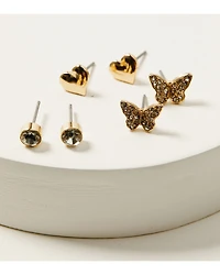 Shyanne Women's Stud Earring Set - 9 Piece