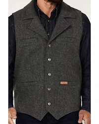 Panhandle Slim Men's Heathered Wool Vest