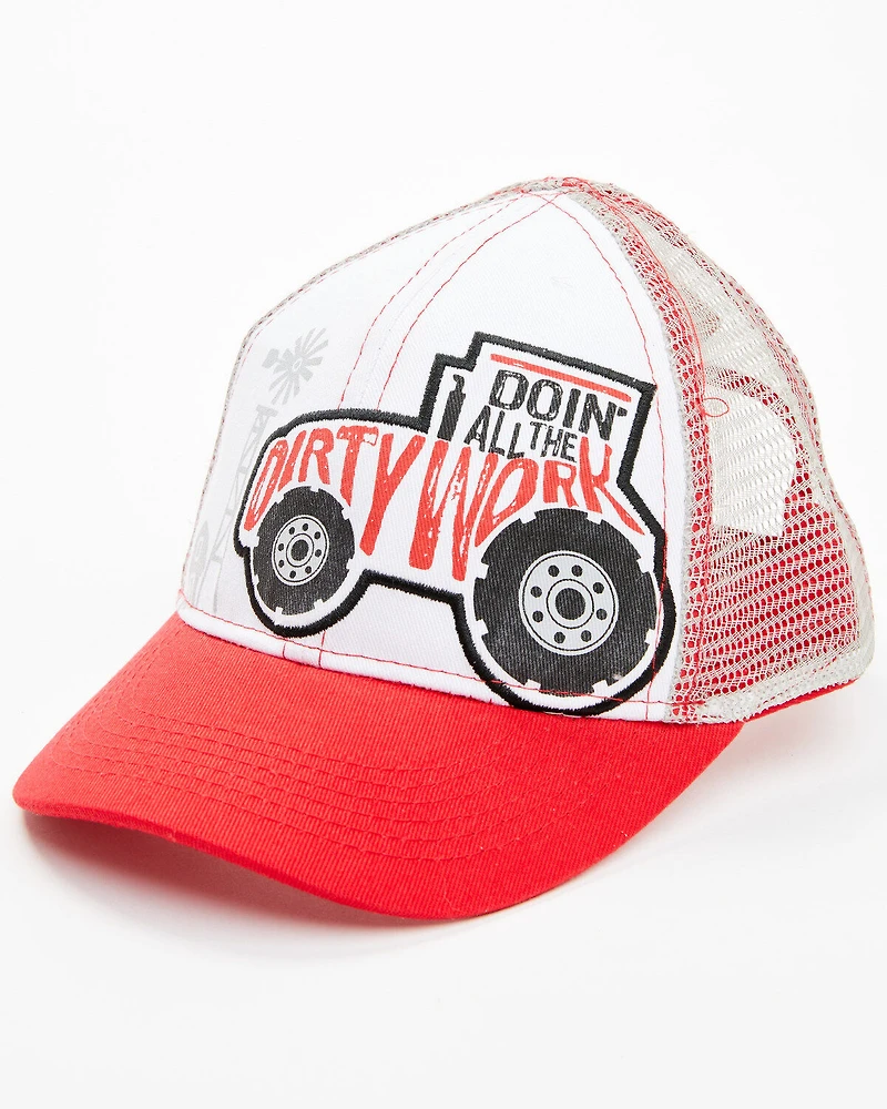 Case IH Toddler Boys' Dirty Work Trucker Cap