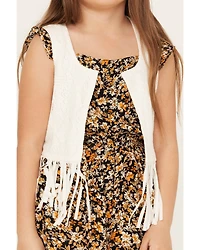Shyanne Girls' Fringe Lace Vest