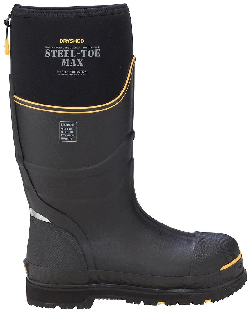 Dryshod Men's Steel Toe Max Cold Conditions Protective Boots
