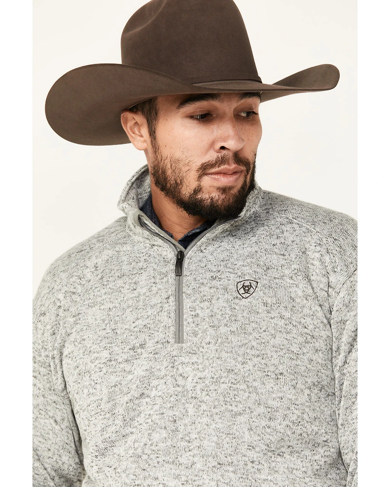 Ariat Men's Caldwell Logo 1/4 Zip Pullover