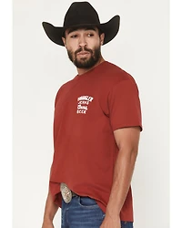 Wrangler X Coors Banquet Men's Chest Logo Short Sleeve Graphic T-Shirt