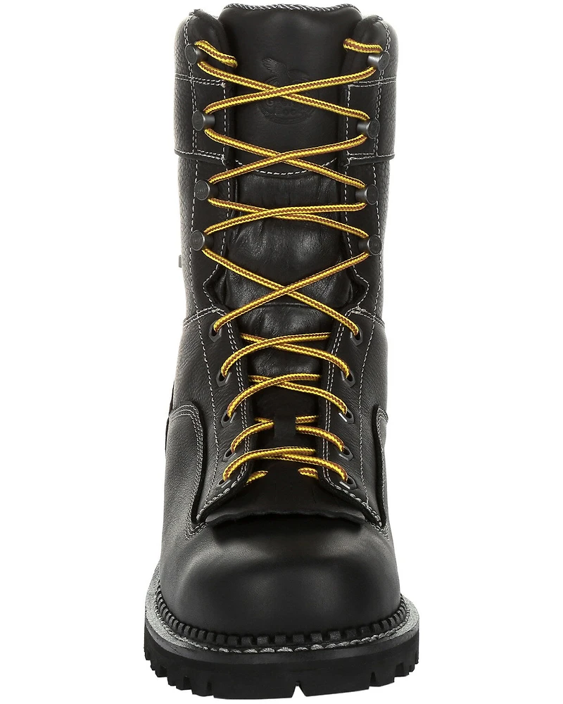 Georgia Boot Men's Amp LT Waterproof Logger Boots - Soft Toe