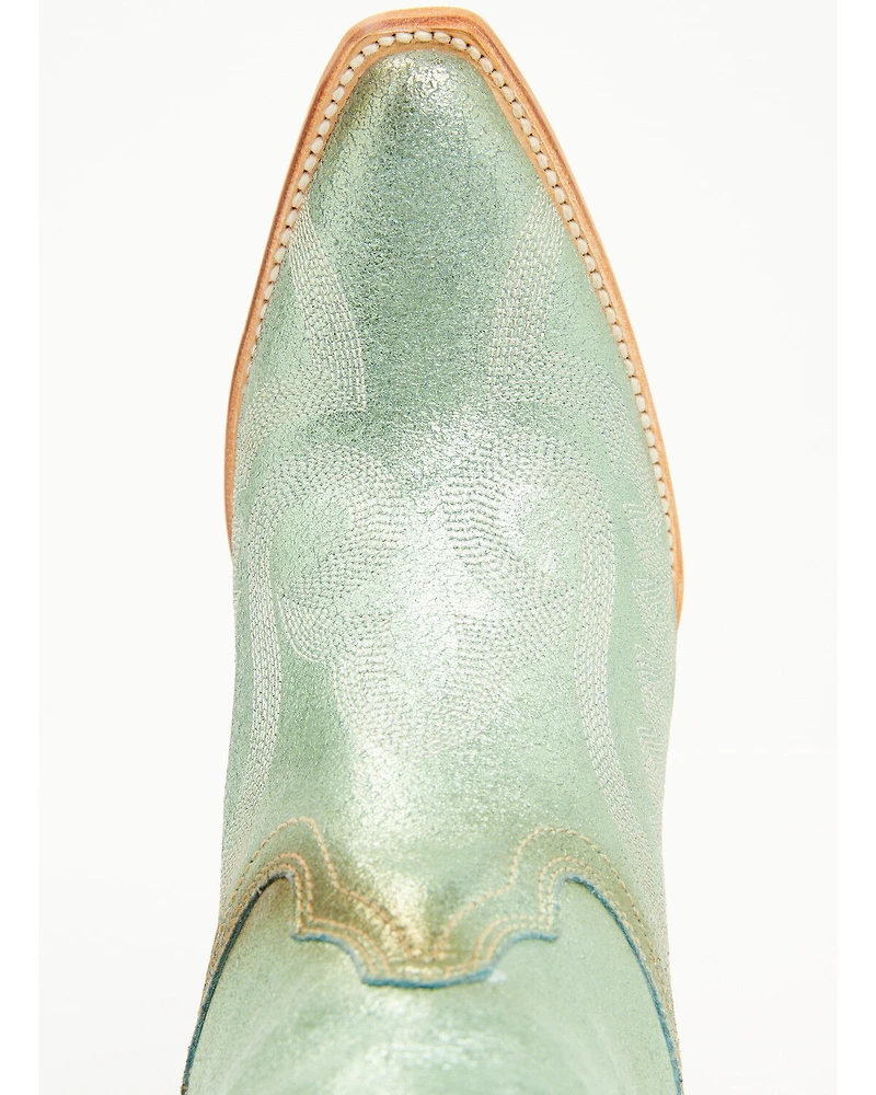 Corral Women's Metallic Tall Western Boots - Snip Toe