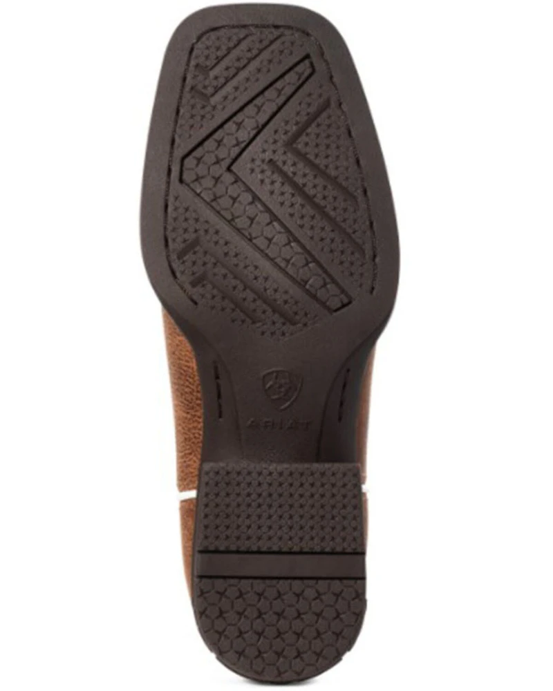 Ariat Girls' Double Kicker Western Boots - Broad Square Toe