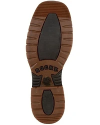 Rocky Men's Ride FLX Waterproof Pull On Western Boot - Square Toe