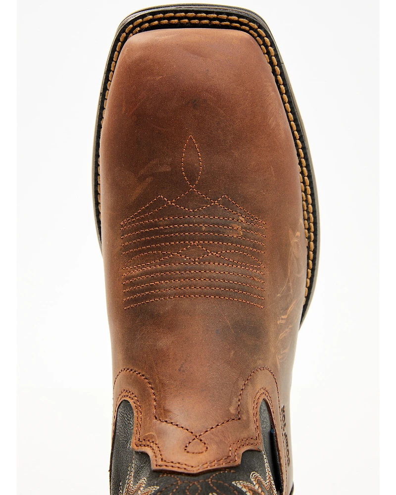 Cody James Men's 11" Xero Gravity Lite Waterproof Pull-On Work Boots - Composite Toe