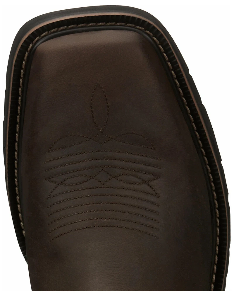 Justin Men's Driller Western Work Boots - Soft Toe