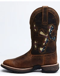 RANK 45® Women's Lite Flag Western Performance Boots - Broad Square Toe
